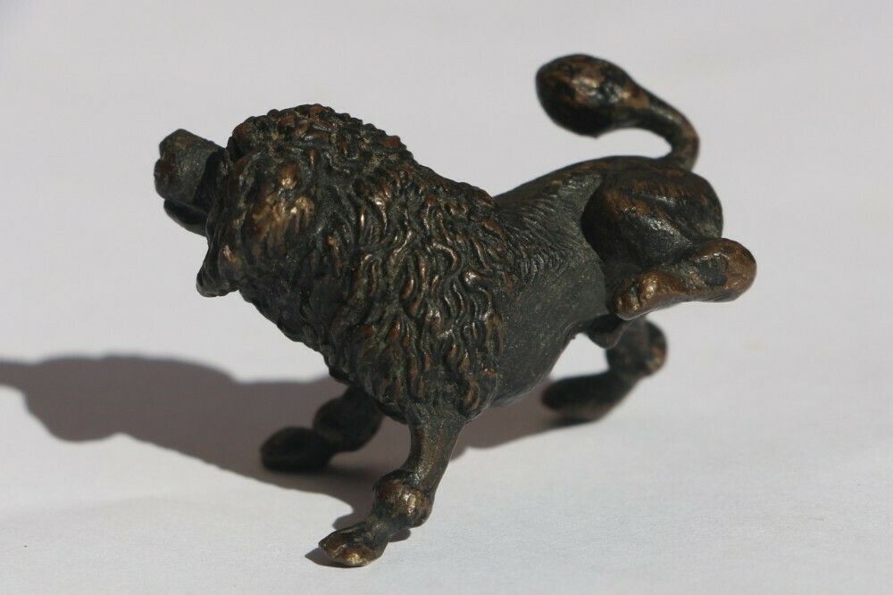 Humorous Late 19thc Cold Patinated Austrian Bronze 'Stephan Buchinger' Dog Cocking His Leg photo 135.0