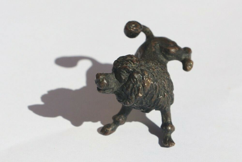 Humorous Late 19thc Cold Patinated Austrian Bronze 'Stephan Buchinger' Dog Cocking His Leg photo vinterior