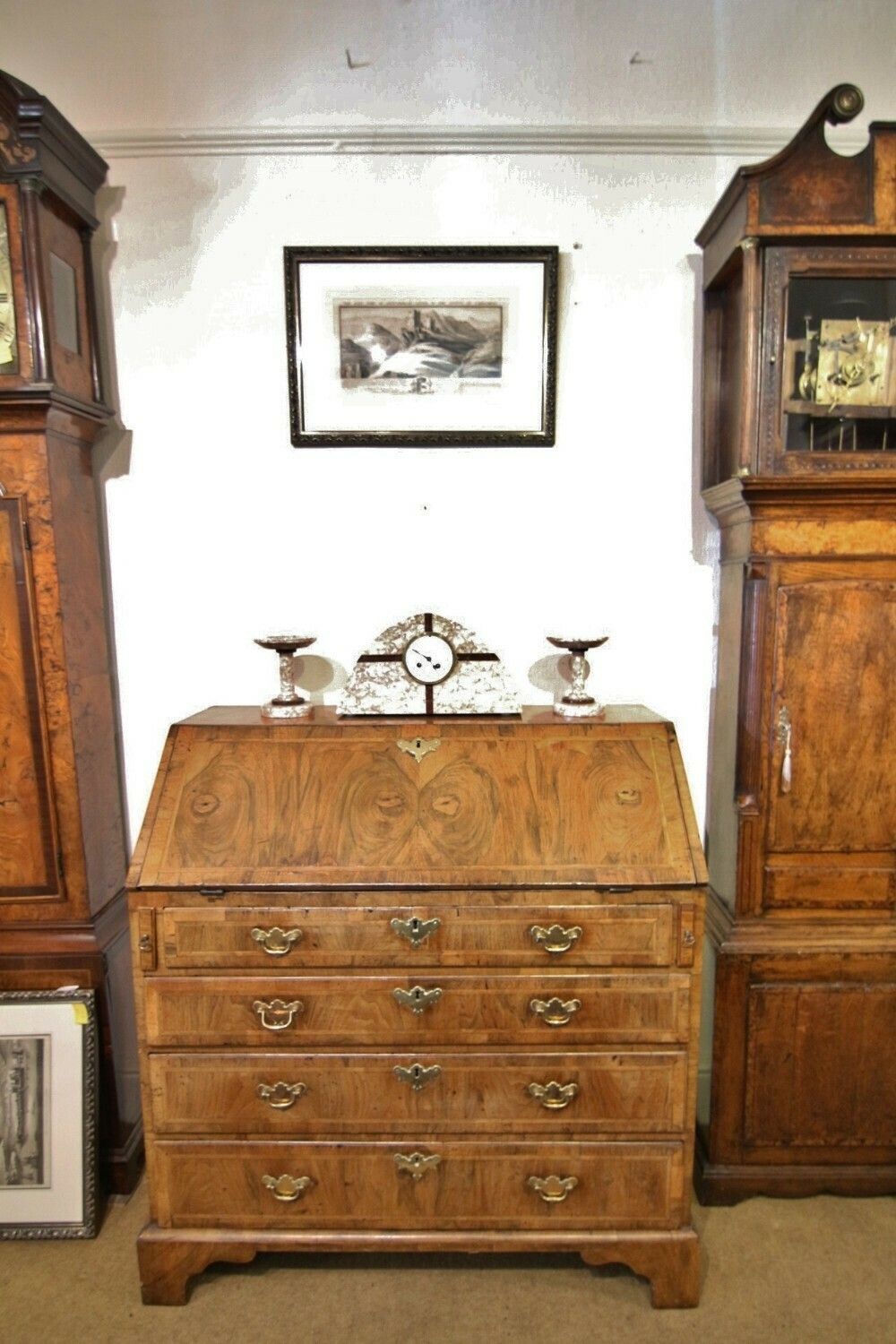 325.0 Good Quality Art Deco Clock Set photo