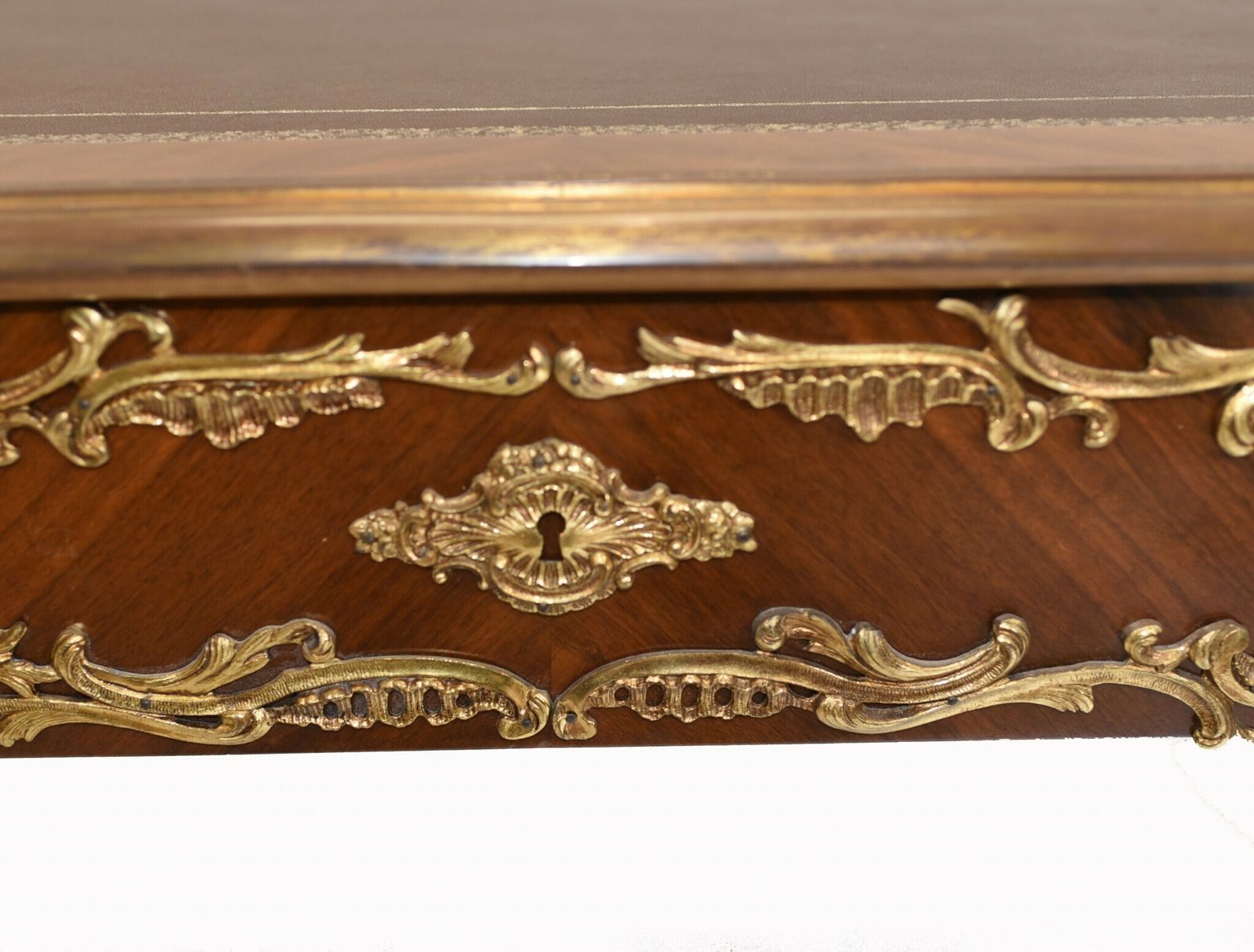 French Bureau Plat Desk   Empire Dummy Partners Desks photo vintage