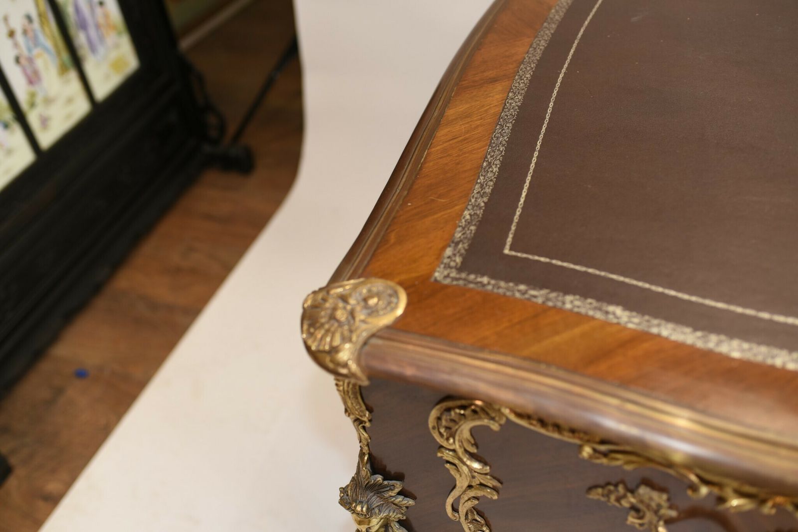 Furniture French Bureau Plat Desk   Empire Dummy Partners Desks photo