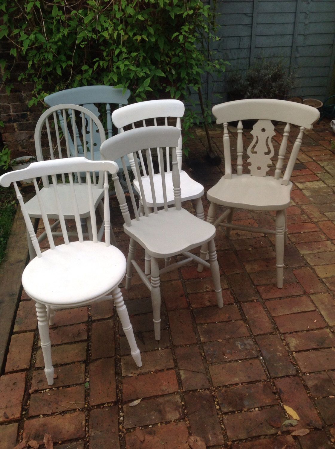 Painted Chairs Vintage photo Furniture