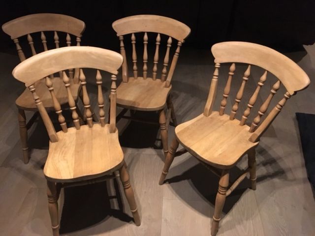 Painted Chairs Vintage photo vinterior