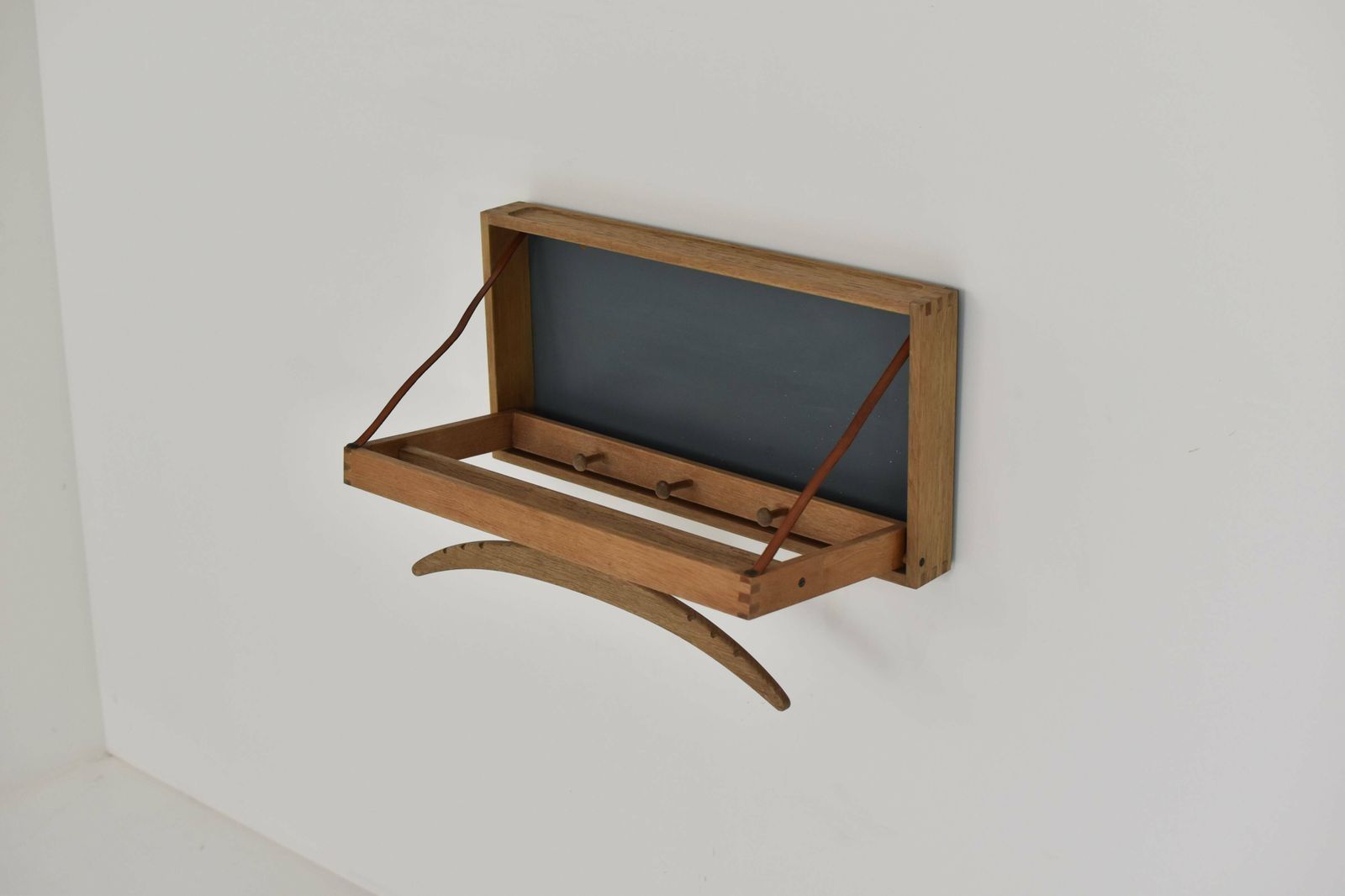 Wall Valet By Adam Hoff & Poul østergaard For Virum Møbelsnedkeri, Denmark 1963. photo Furniture