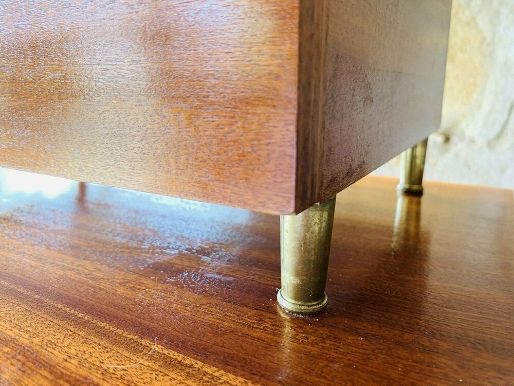 Furniture Mid Century Scandinavian Style Nightstand With Drawer , 1960s photo