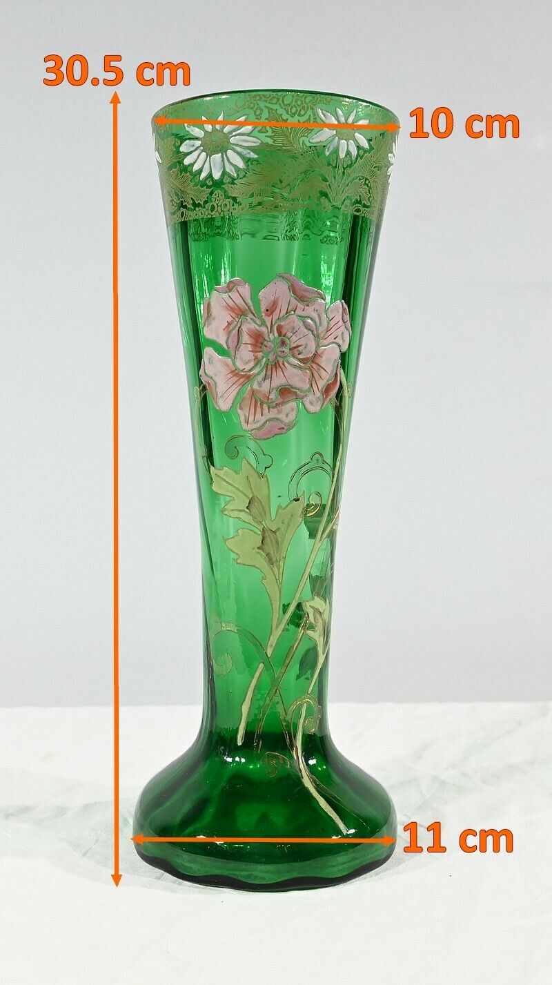 photo vintage Legras Vase, Art Nouveau – Late 19th Century