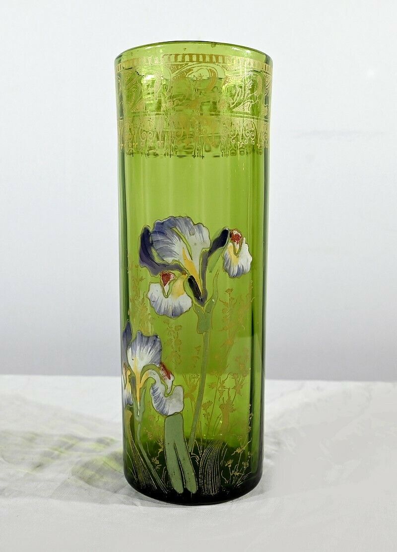 Legras Vase “Les Iris”, Art Nouveau – Late 19th Century