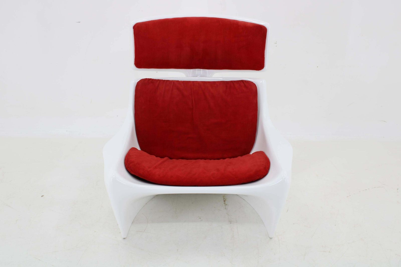 1960s Steen Ostergaard 'President' Fiberglass Lounge Chair For Cado, Denmark photo Furniture