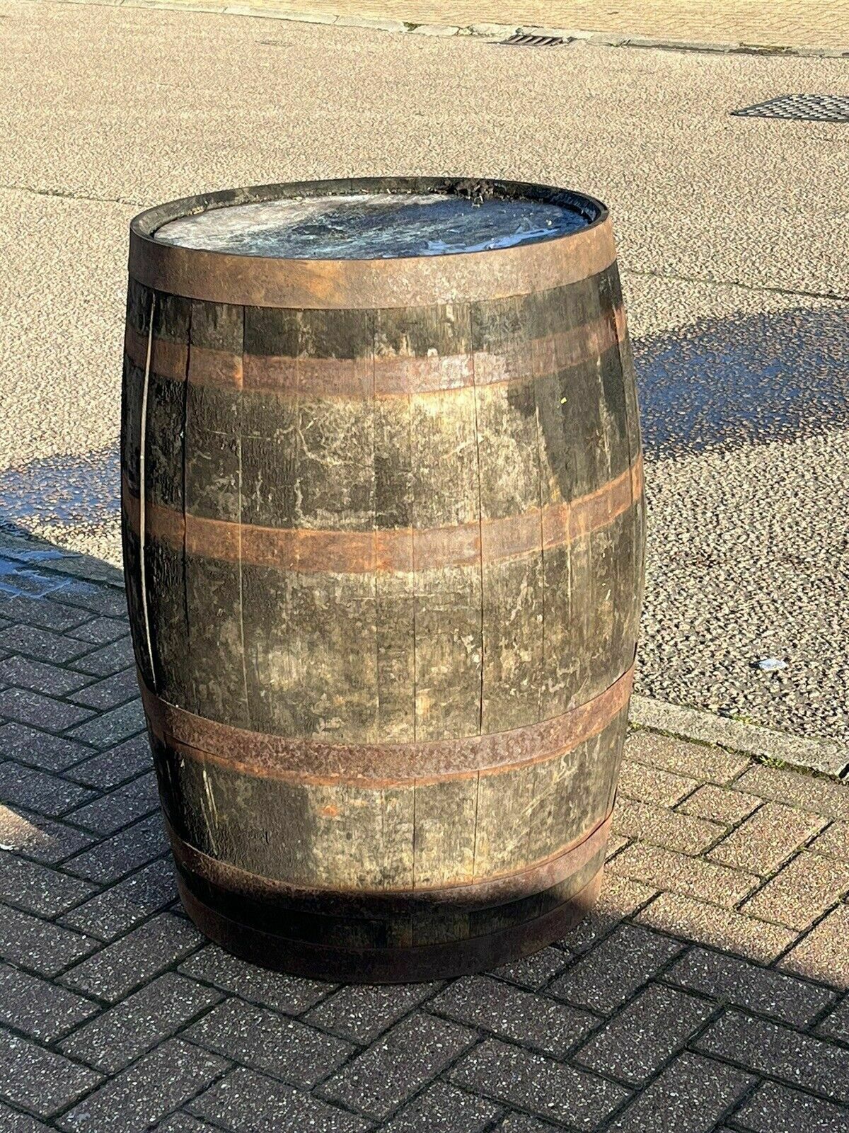 Oak Beer / Whisky Barrels. Full Size, Make Great Home Bar Tables photo Furniture