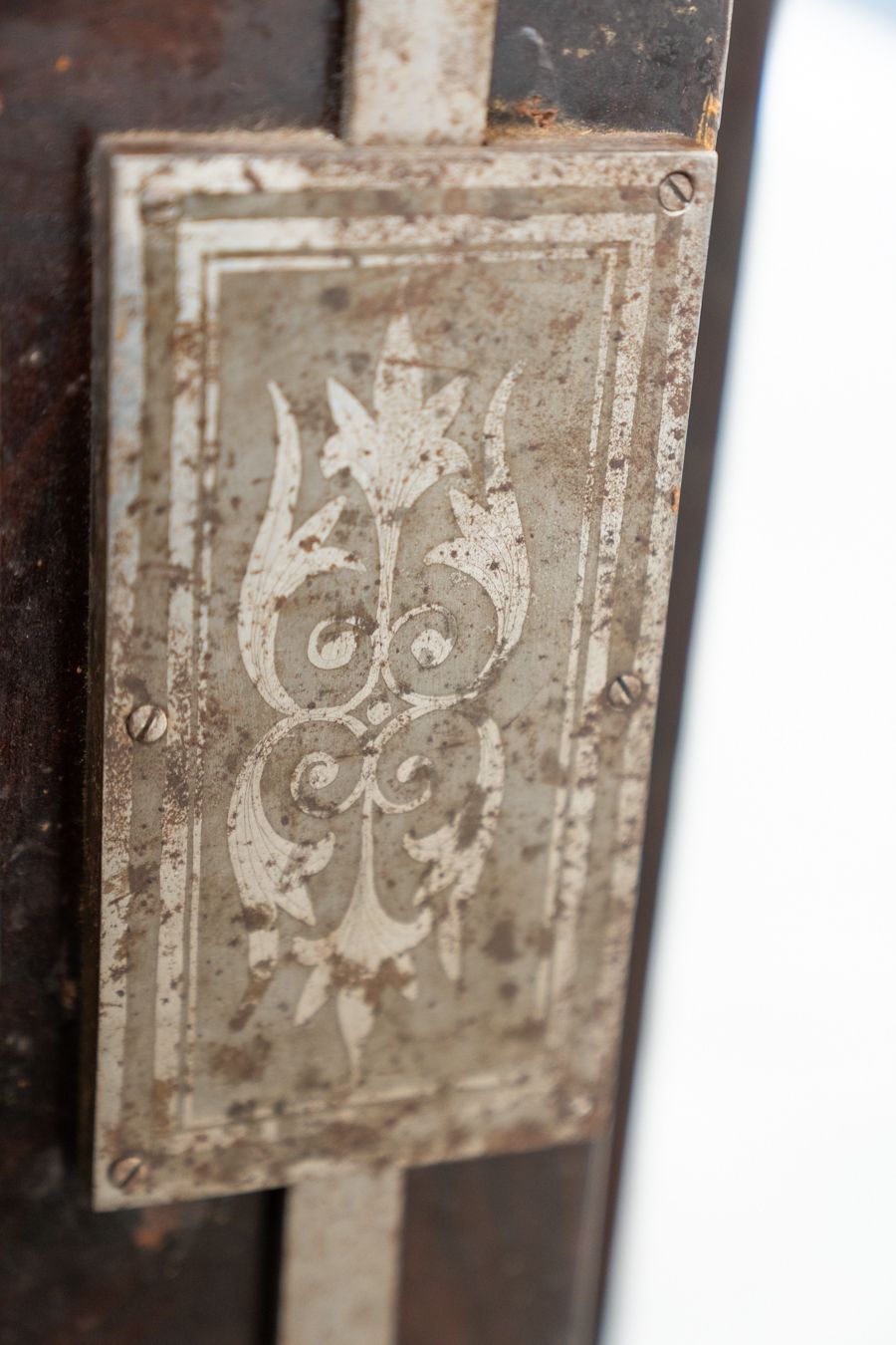 photo furniture Austro Hungarian Period Safe F. Wertheim & C. With Key, 1800s