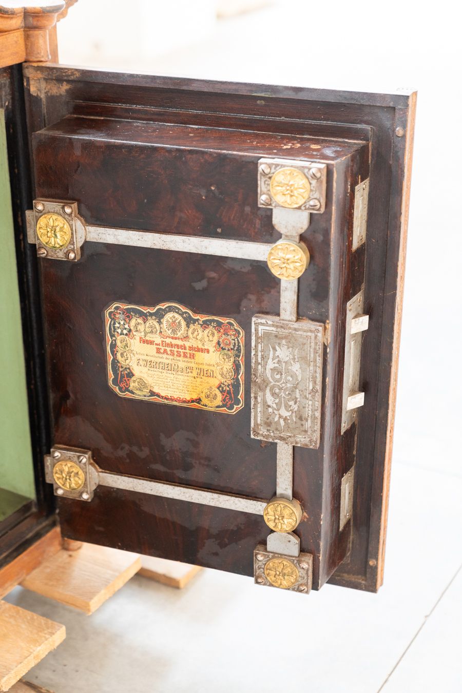 photo for sale Austro Hungarian Period Safe F. Wertheim & C. With Key, 1800s