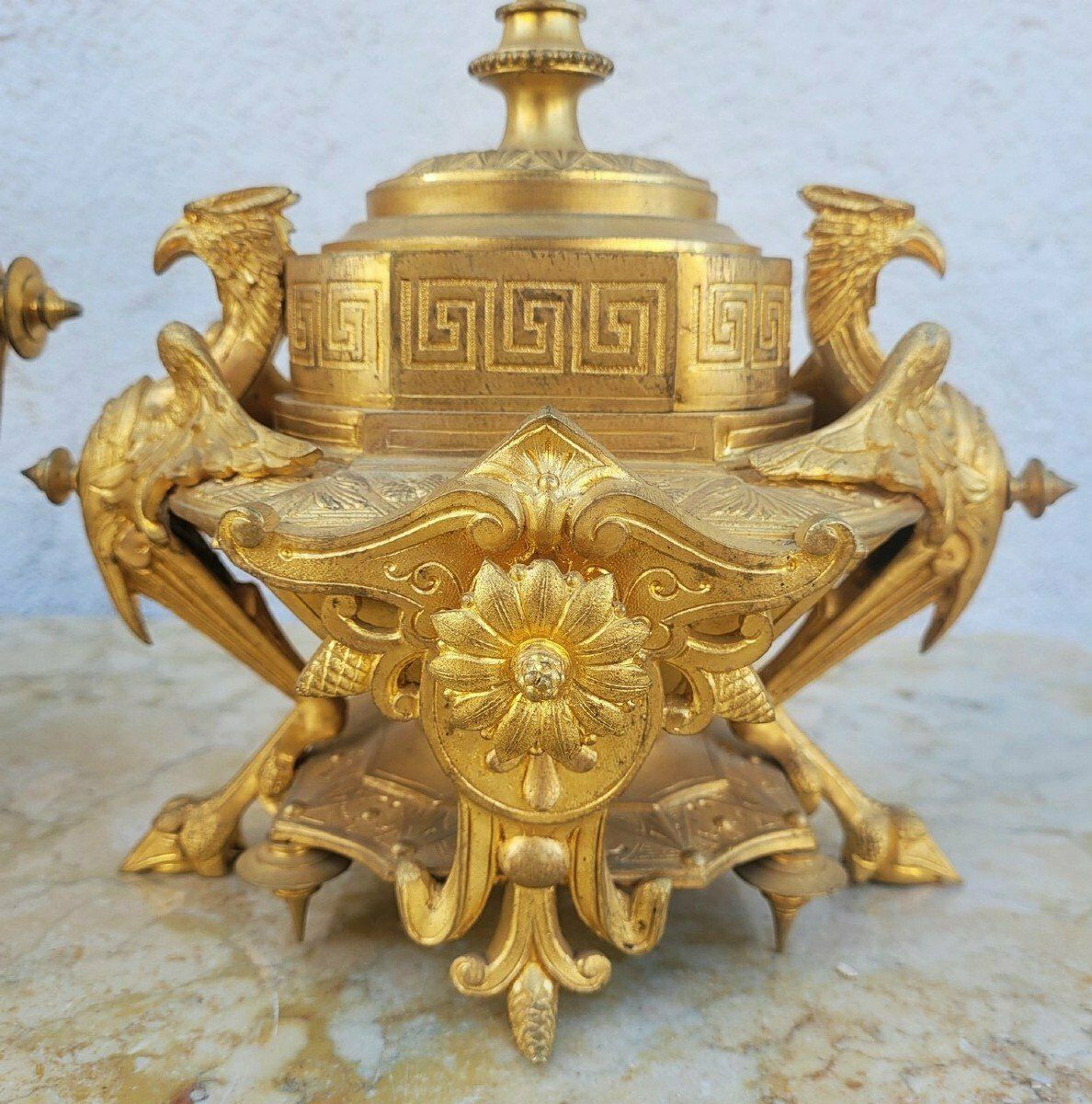 Picard, Gilt Bronze Trim, Muse Of Music, 19th Century photo buy
