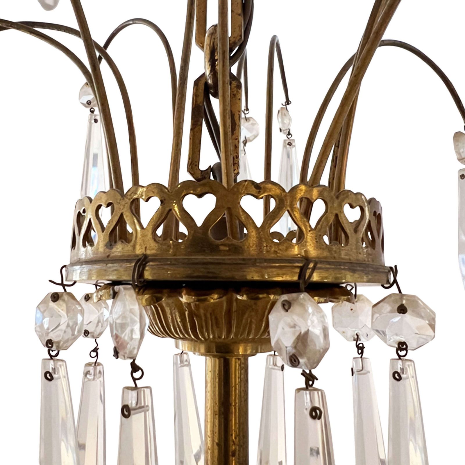 Elegant French 1950s Chandelier photo furniture