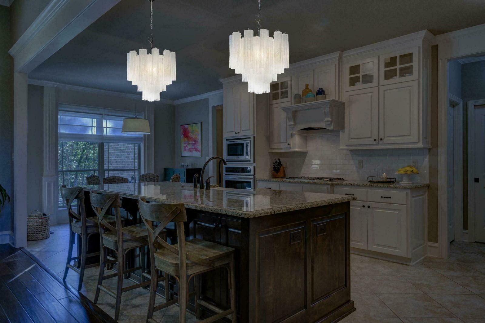 Amazing Glass Tube Chandelier   36 Alabaster White Glasses photo furniture