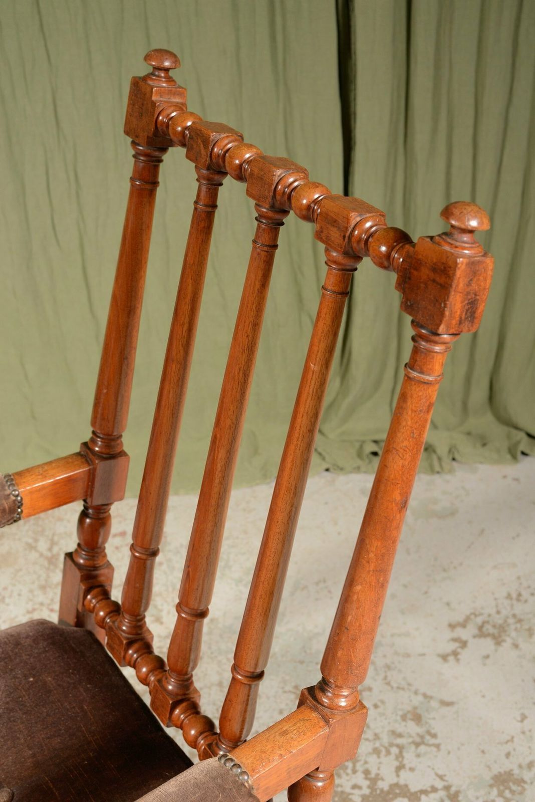 A William IV Mahogany Open Armchair In The Manner Of Gillows   C.1830 photo vintage