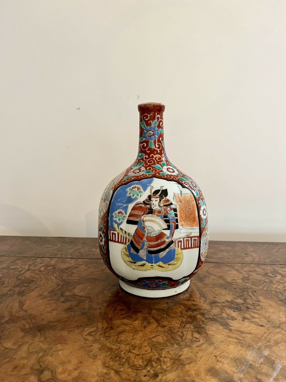 Quality Pair Of Antique Japanese Imari Shaped Vases photo Home Decor