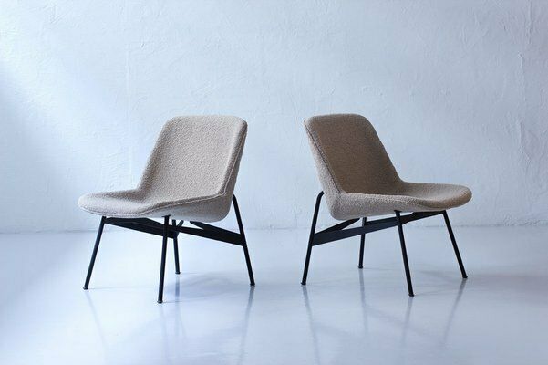 Swedish Modern Lounge Chairs By Hans Harald Molander For The Nordiska Kompaniet 1950s Set Of 2