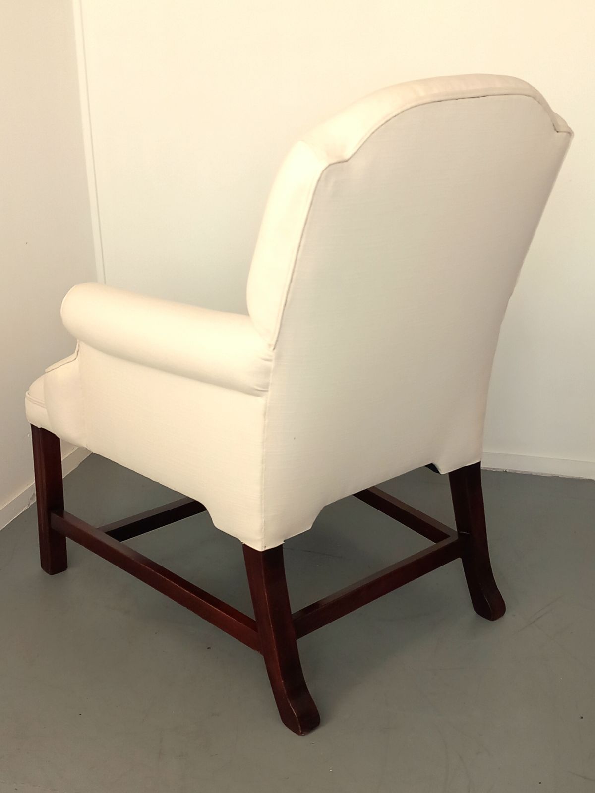Mahogany Armchair, 1960s, Vintage photo vinterior