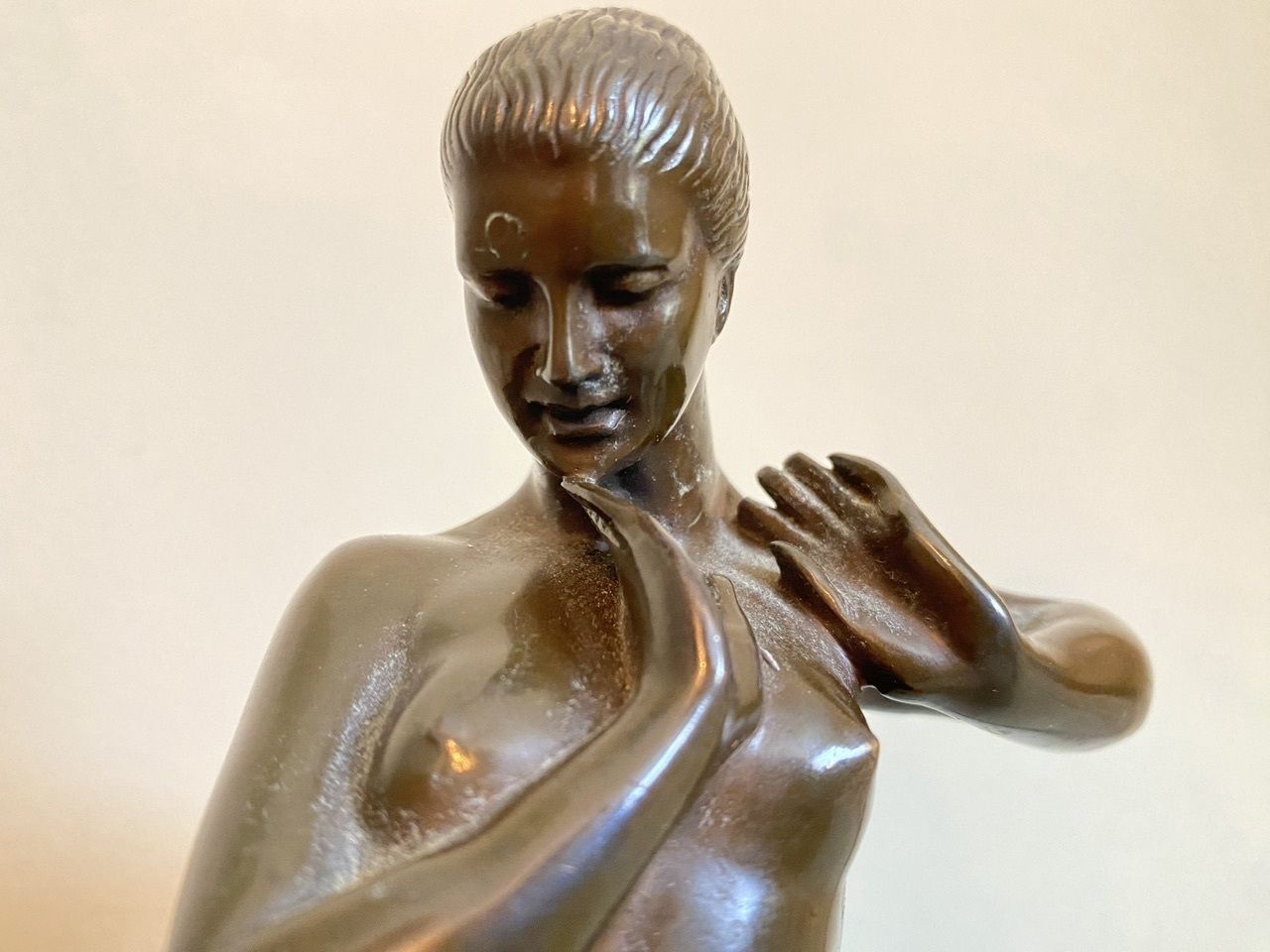 Art Deco Bronze By C Neuhaus, 1920s photo 795.0