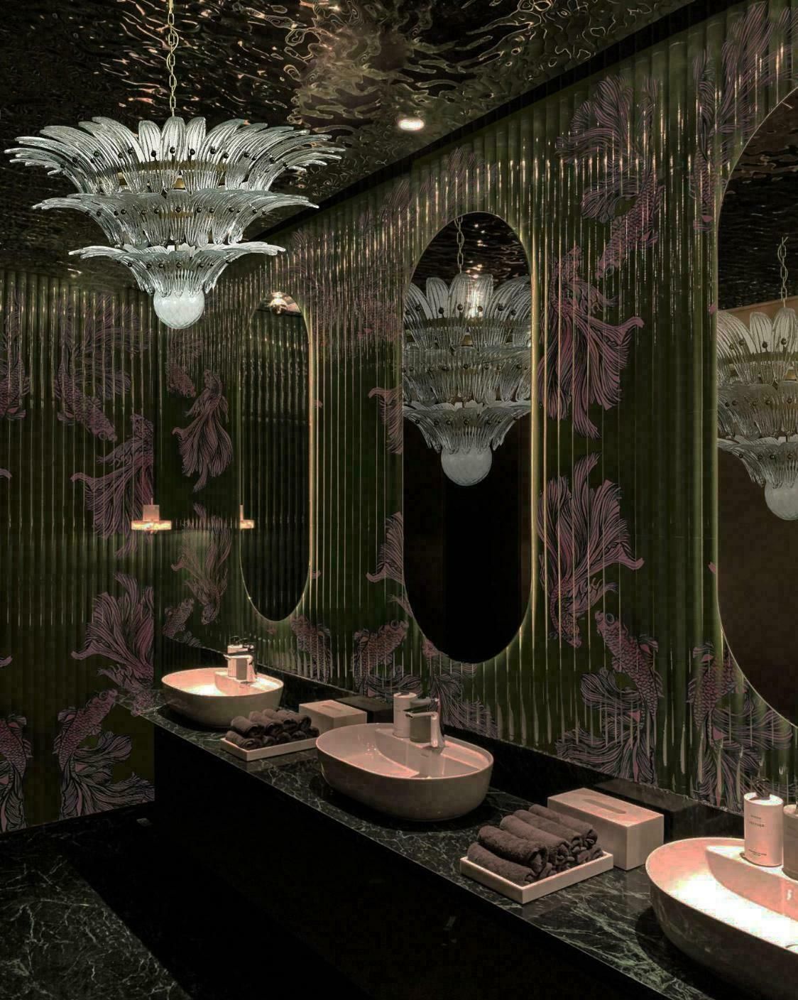 Spectacular Italian Glass Chandeliers, Murano photo for sale