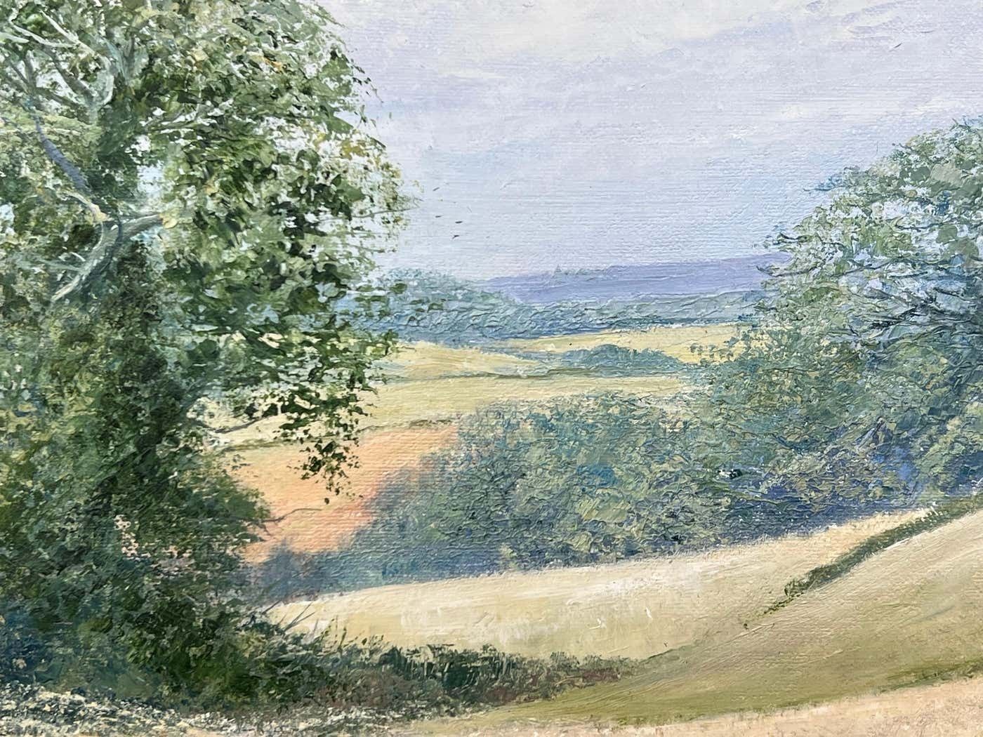 photo furniture Dennis Harper Rural Field Landscape Oil Painting Of An Idyllic English Countryside Scene 1995