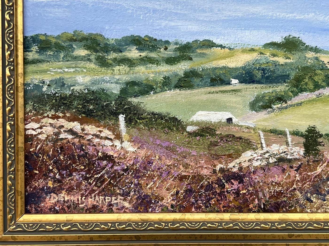 photo furniture Dennis Harper Rural Mountain Landscape Oil Painting Of The English Countryside 1995