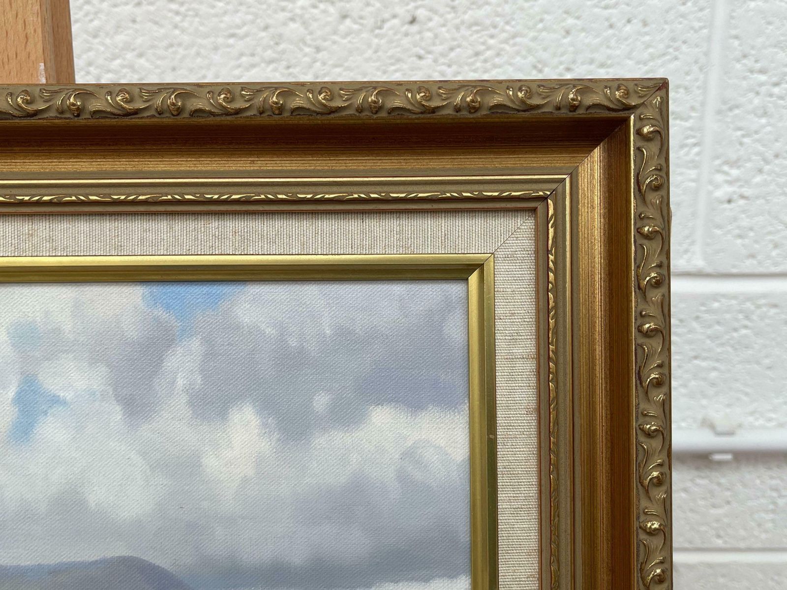 photo furniture Manson Blair Original Oil Painting Slemish Mountain County Antrim Ireland By Irish Artist 1990 Circa