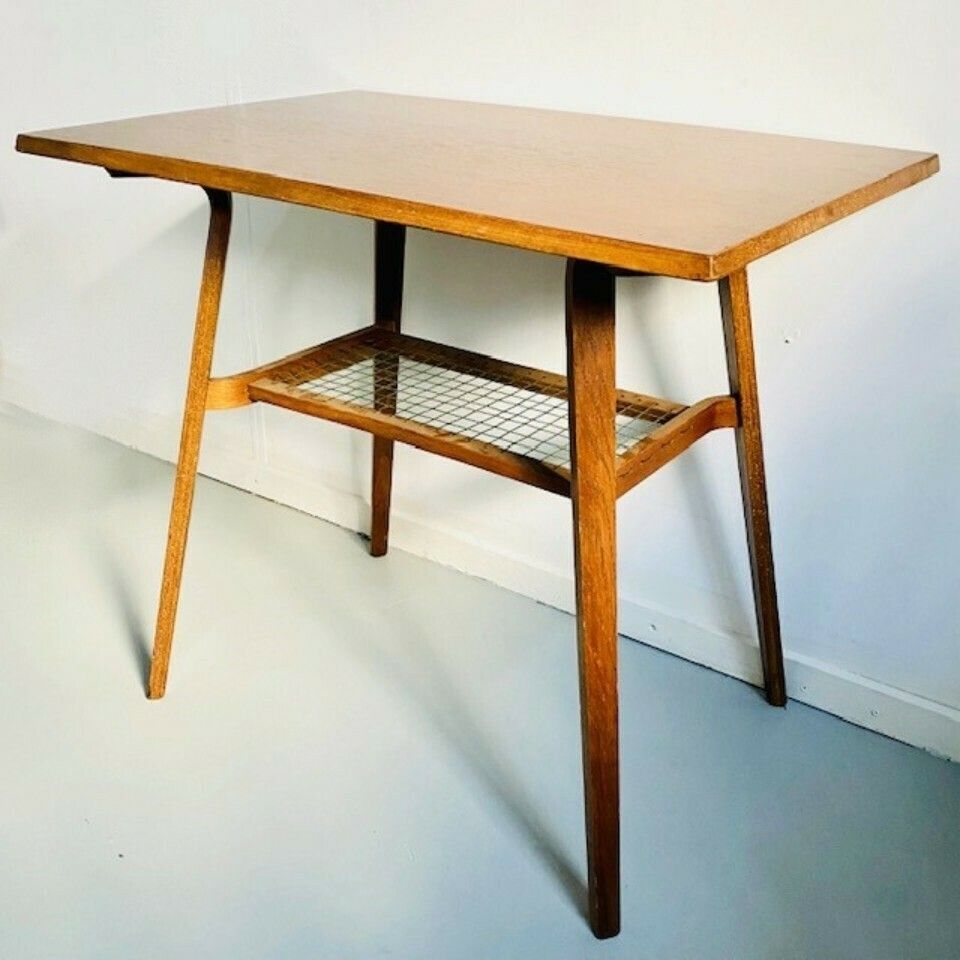 Vintage Danish Design Tv Table Midcentury Side Table Drevopodnik Holešov. photo 200.0