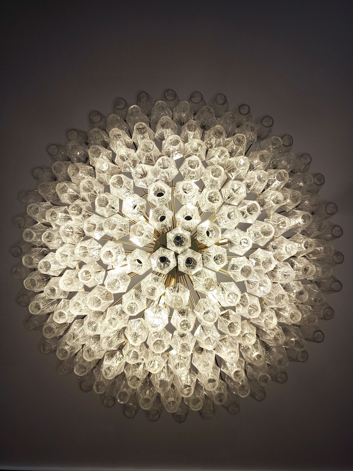 Amazing Murano Glass Candelier   185 Poliedri photo 3105.0