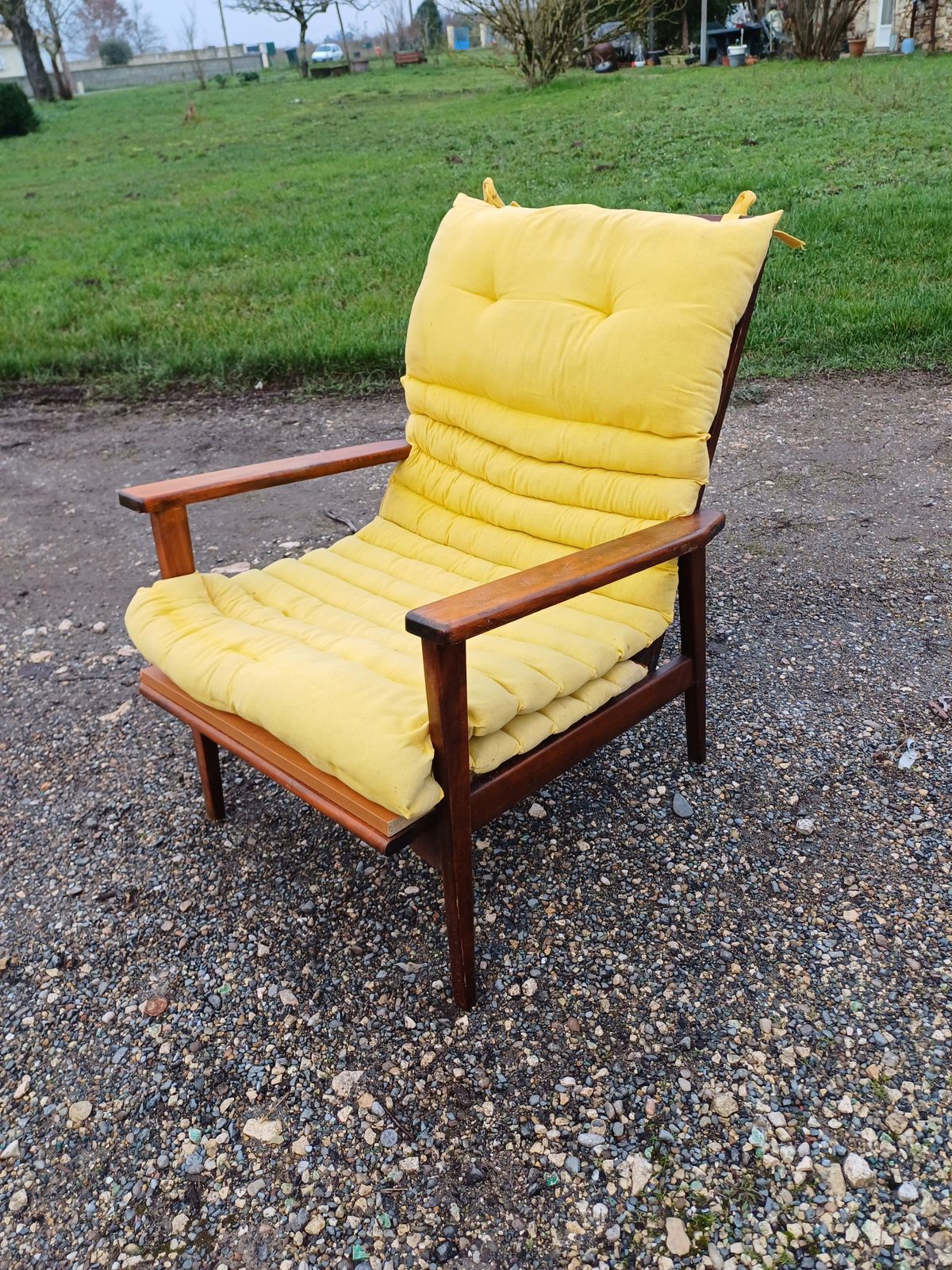 127.0 Vintage Armchair From The 70s, 1970s photo