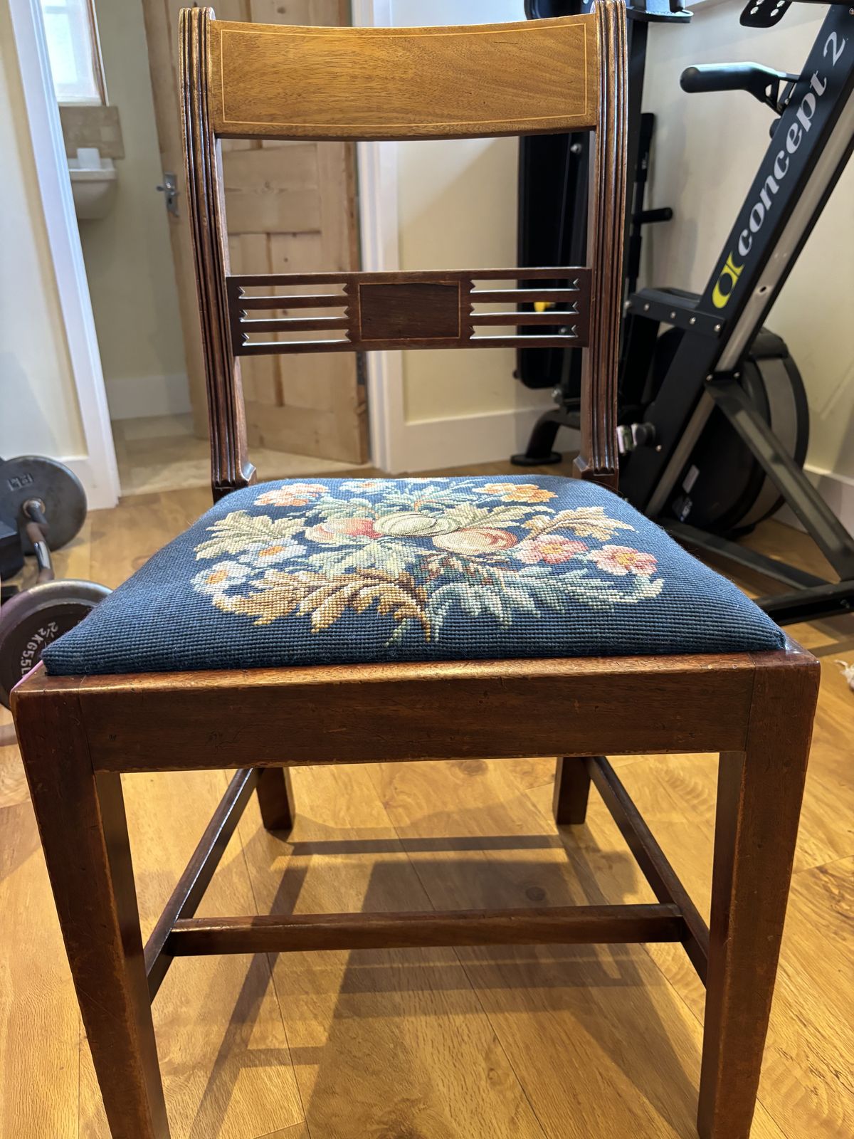 6 Dining Chairs. Not Sure Of Age   My Mum Recently Passed Away Aged 82 And They Were Hers. She Inherited Them From Her Parents But I Am Not Sure If They Were New To My Grandparents. photo furniture