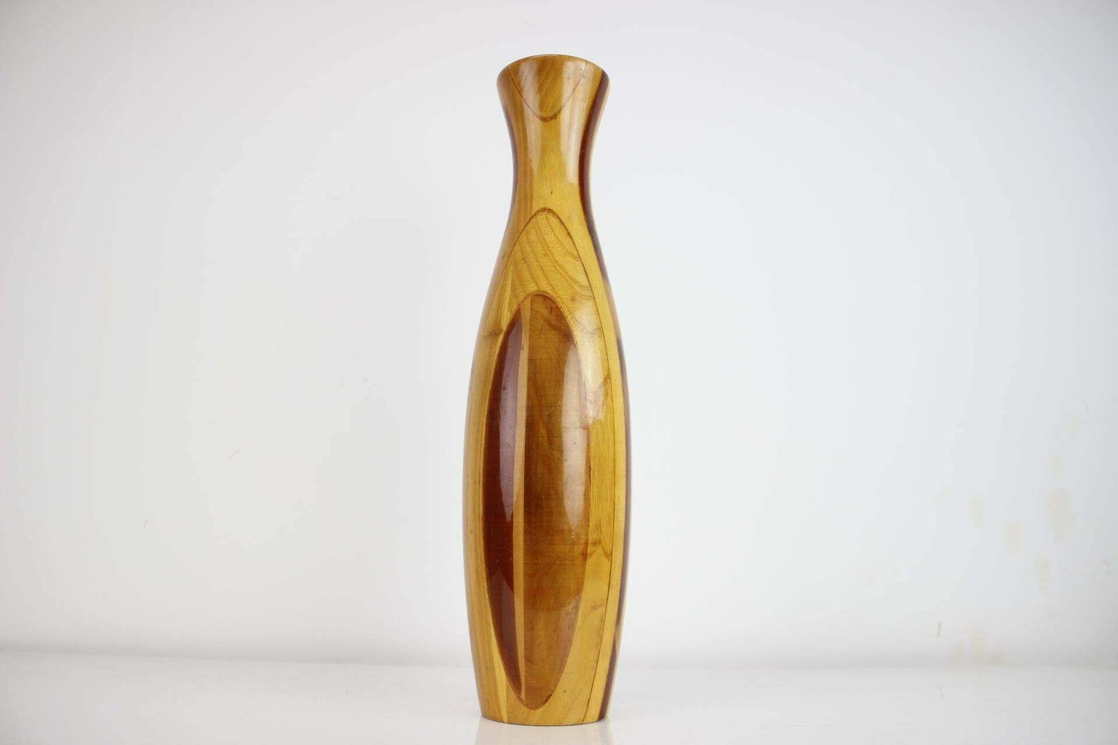 1970s Wooden Vase, Czechoslovakia photo furniture