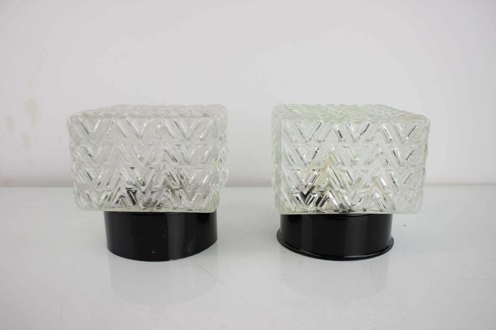 Pair Of Mid Century Wall Or Sconces Lamps By Valasske Mezirici, 1960’s photo furniture