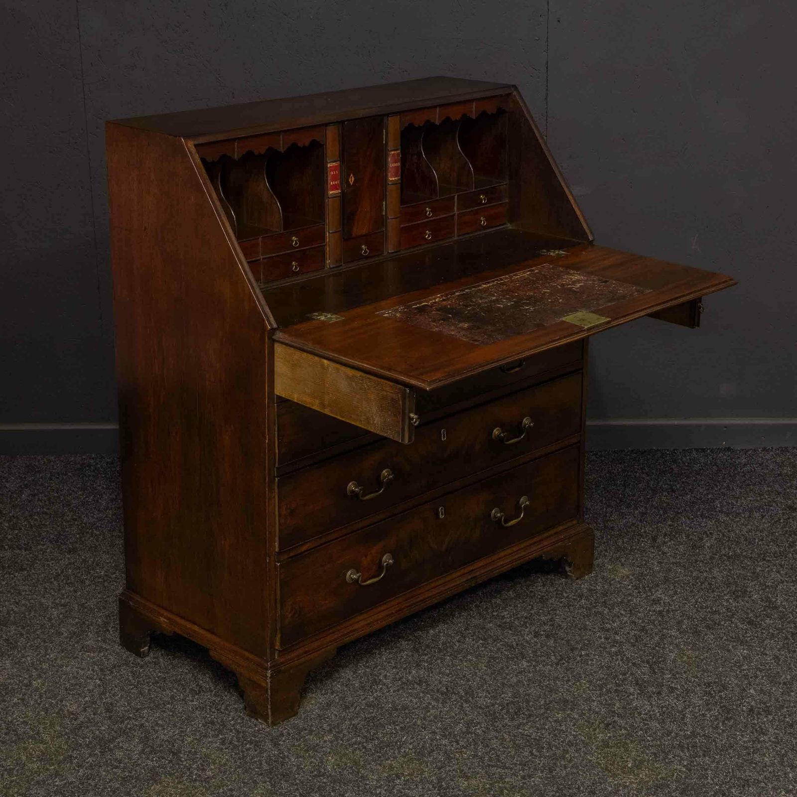 Georgian Mahogany Bureau photo 1625.0