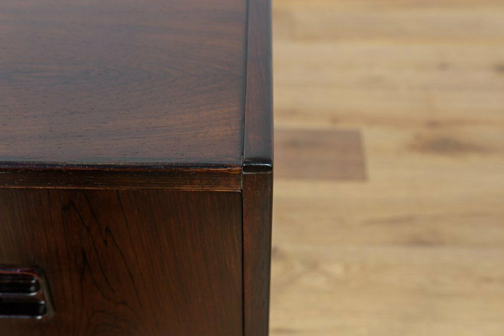 photo vintage Mid Century Danish Dresser In Rosewood, 1960s