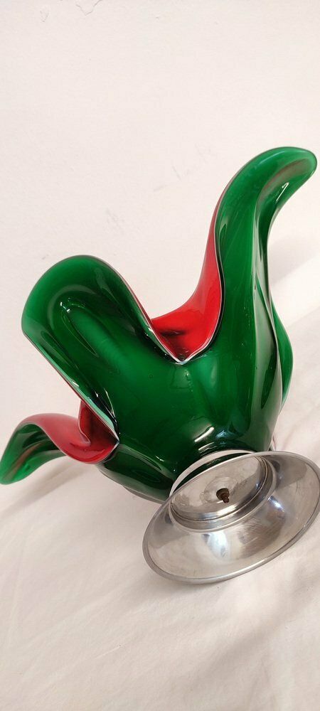 Vintage Italian Crystal Centerpiece, 1970s photo for sale