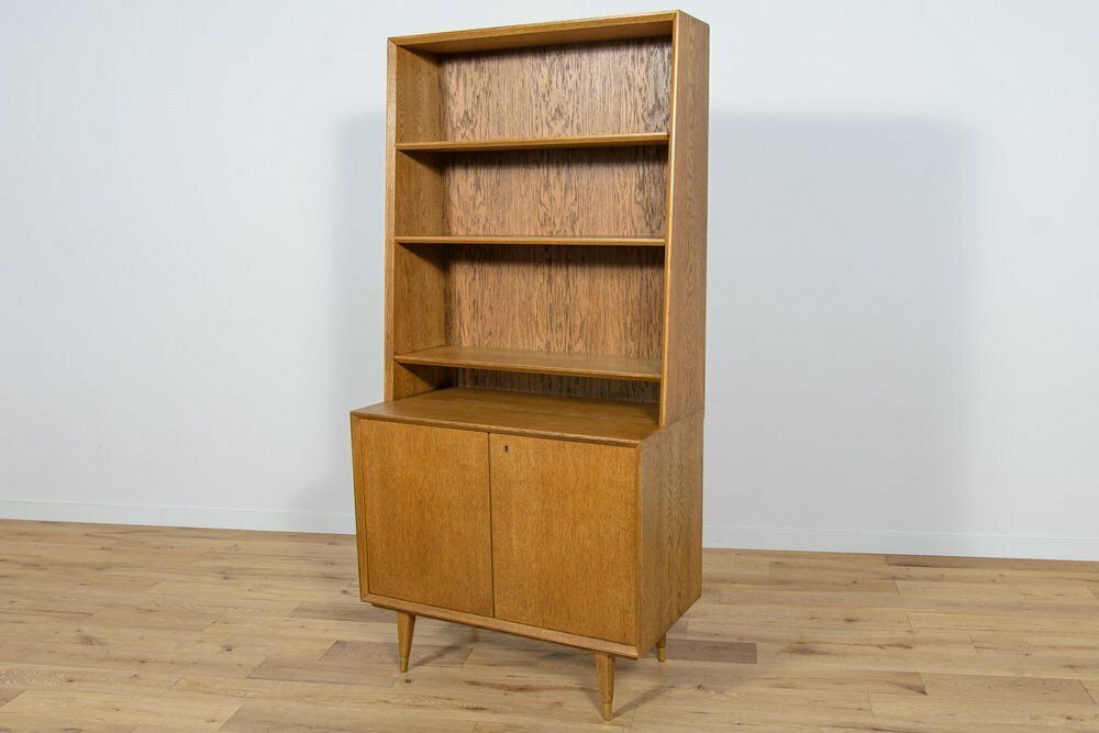 Mid Century Swedish Oak Shelf, 1970s