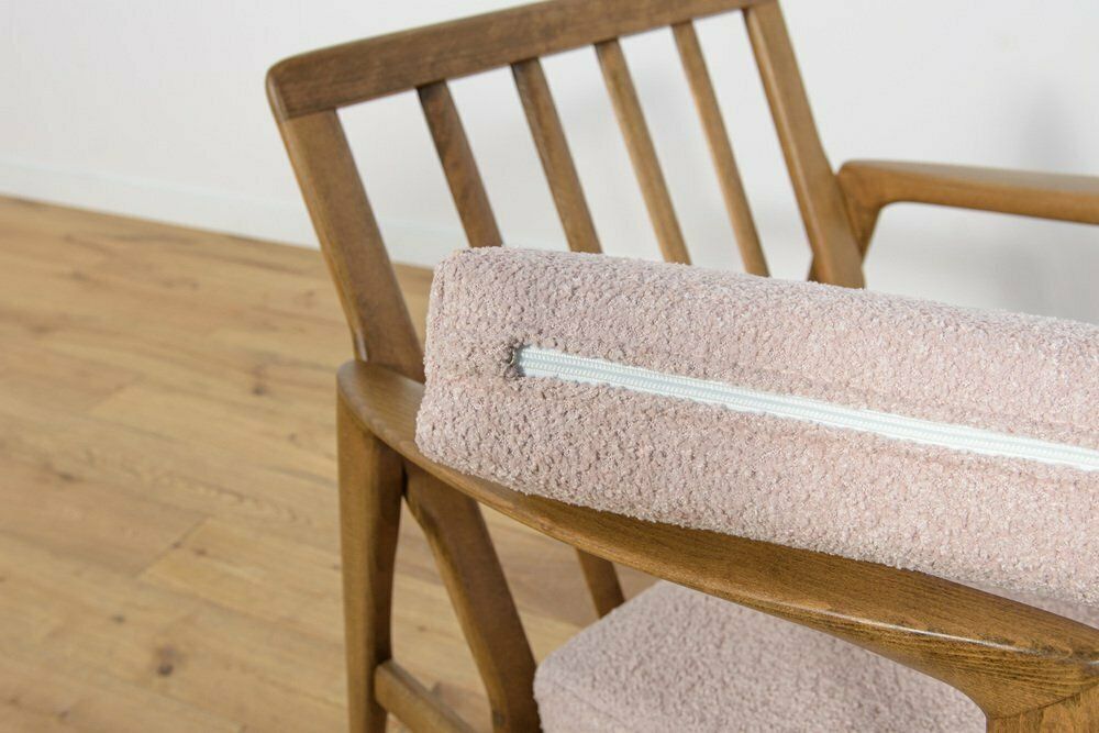 photo vintage Mid Century Model 300 139 Armchairs From Swarzędz Factory, 1960s, Set Of 2