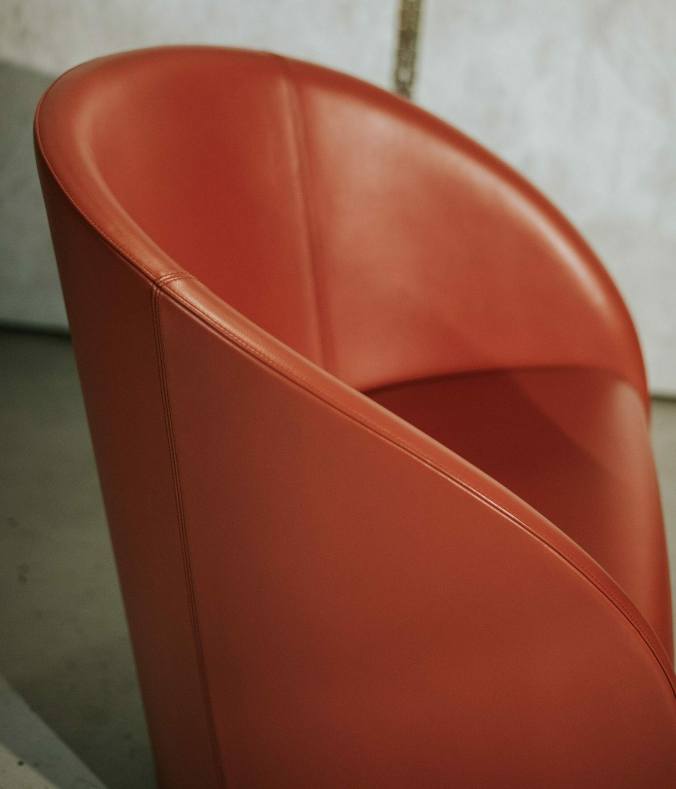 "Intervista" Lounge Chair By Massimo And Lella Vignelli For Poltrona Frau, Italy 1989 photo vinterior