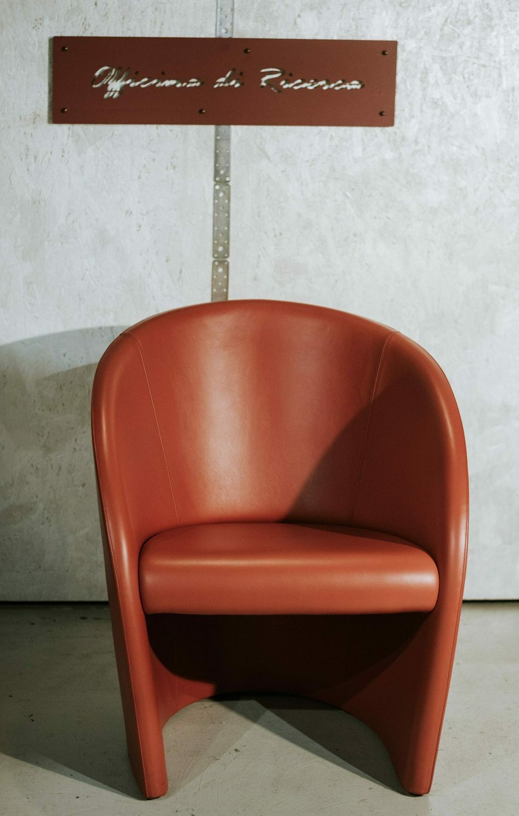 "Intervista" Lounge Chair By Massimo And Lella Vignelli For Poltrona Frau, Italy 1989 photo vintage