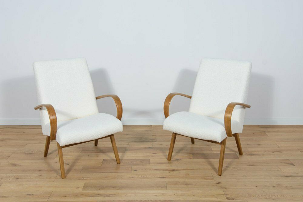 Model 53 Armchairs By Jaroslav Smidek For Ton, 1960s, Set Of 2 photo furniture
