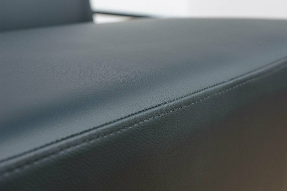 photo vintage Swedish Leather Armchair By Gunilla Allard For Lammhults, 1990s
