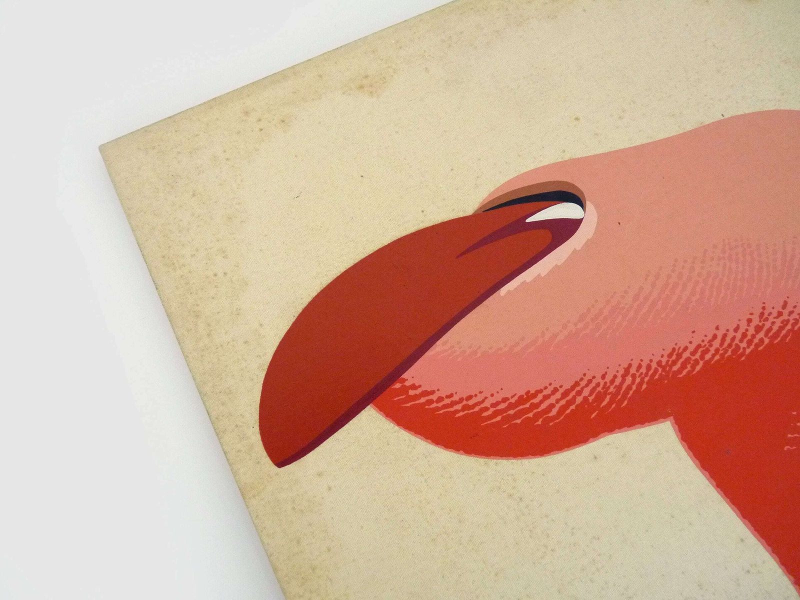 Marabu Dell'alto Kenia Screenprint By Armando Testa, 1976 photo Art