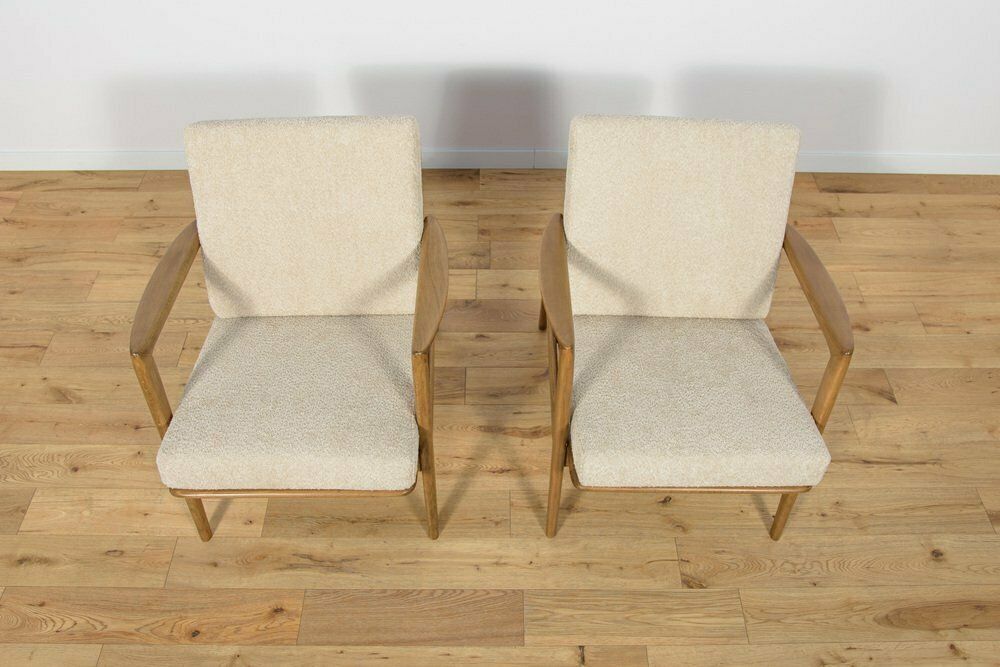 Mid Century Model 300 139 Armchairs From Swarzędz Factory, 1960s, Set Of 2 photo 1477.0