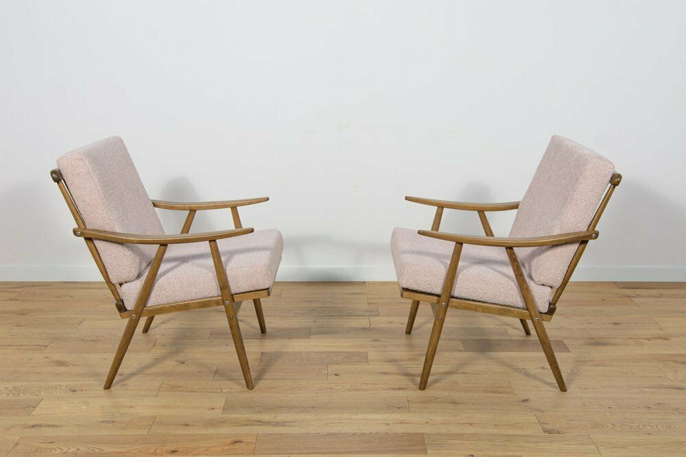 Mid Century Armchairs From Ton, 1960s, Set Of 2 photo buy
