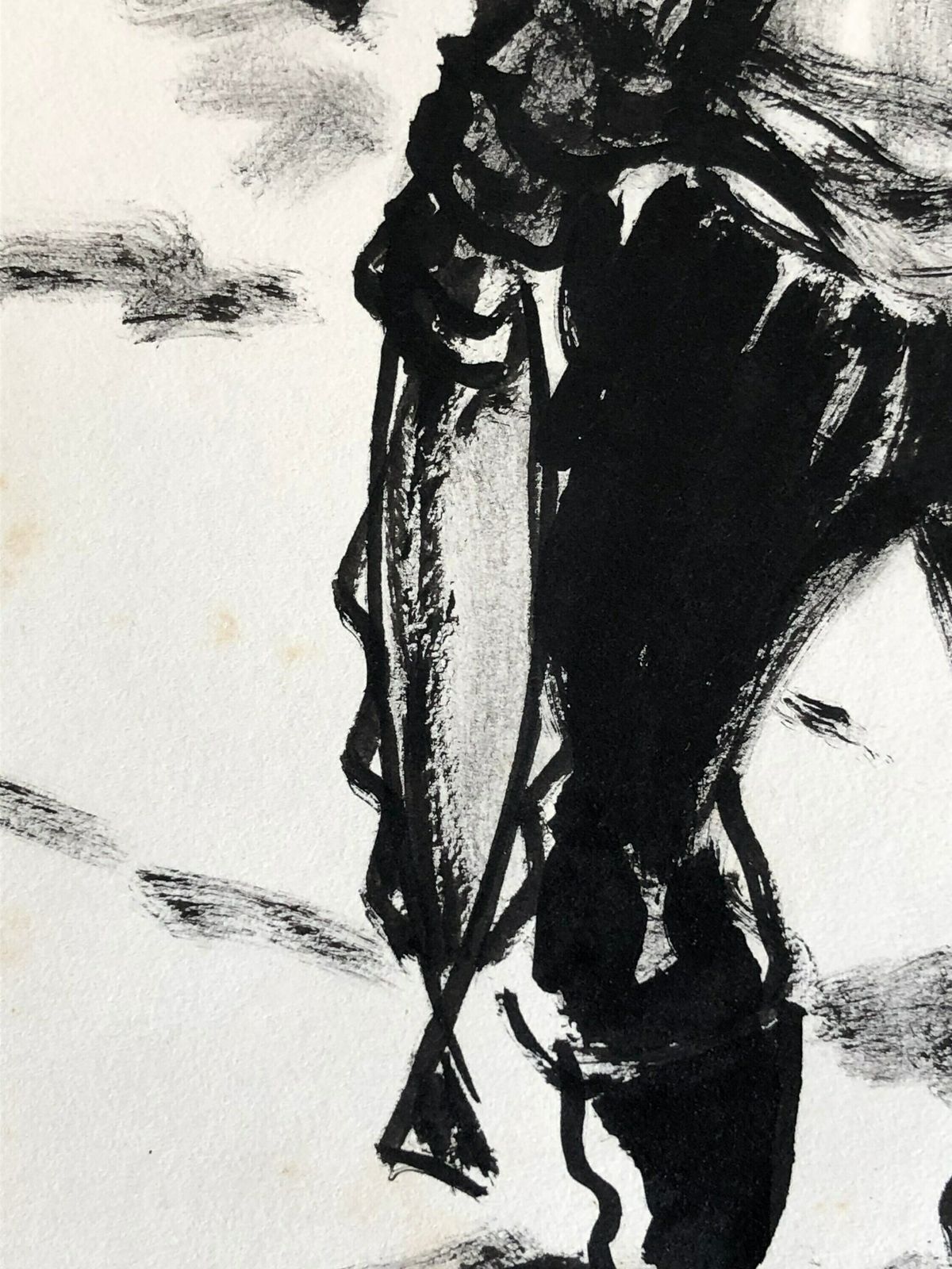Four Drawings With Motives From Greenland By Artist Alibak Johansen (1921 2007) photo vinterior