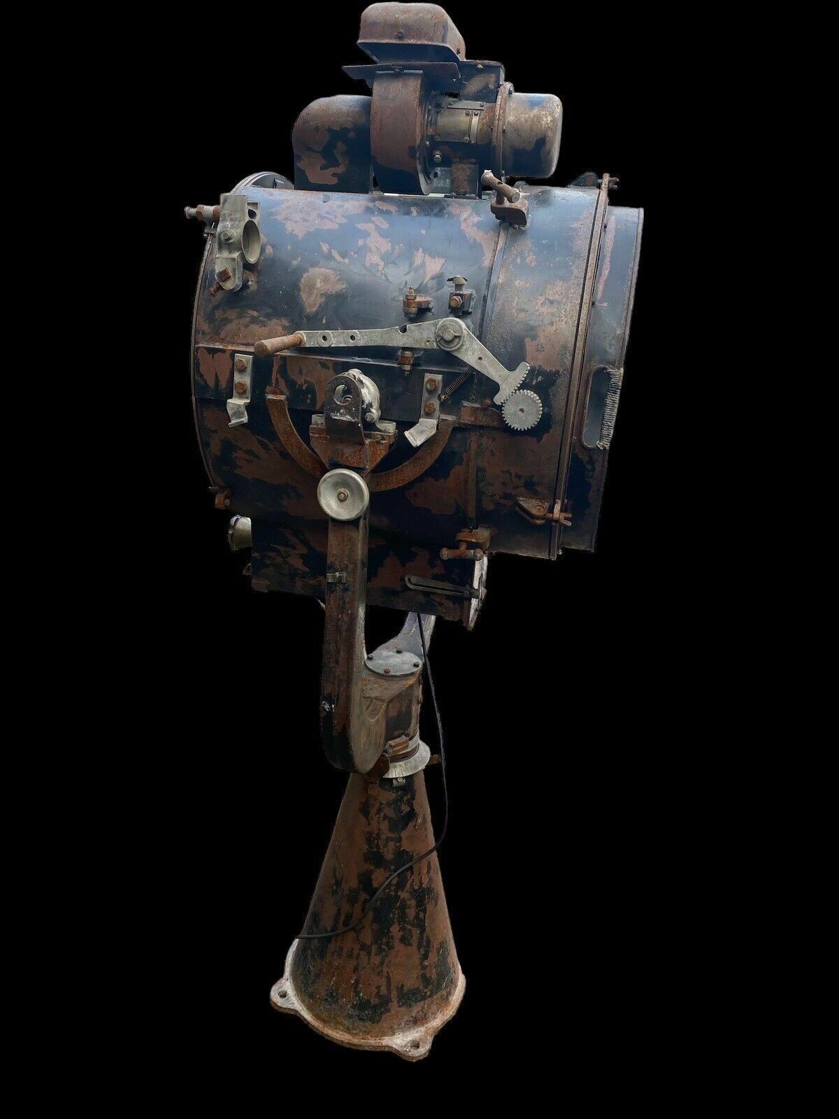 Rare Francis 20 Inch Signalling Lamp Floor Searchlight British Naval Maritime photo 4661.0