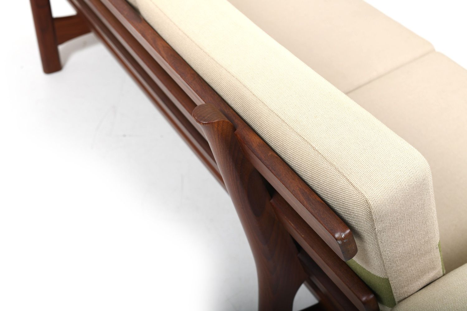 Ge 236/3 Sofa In Teak By Hans J. Wegner 1960s photo vinterior