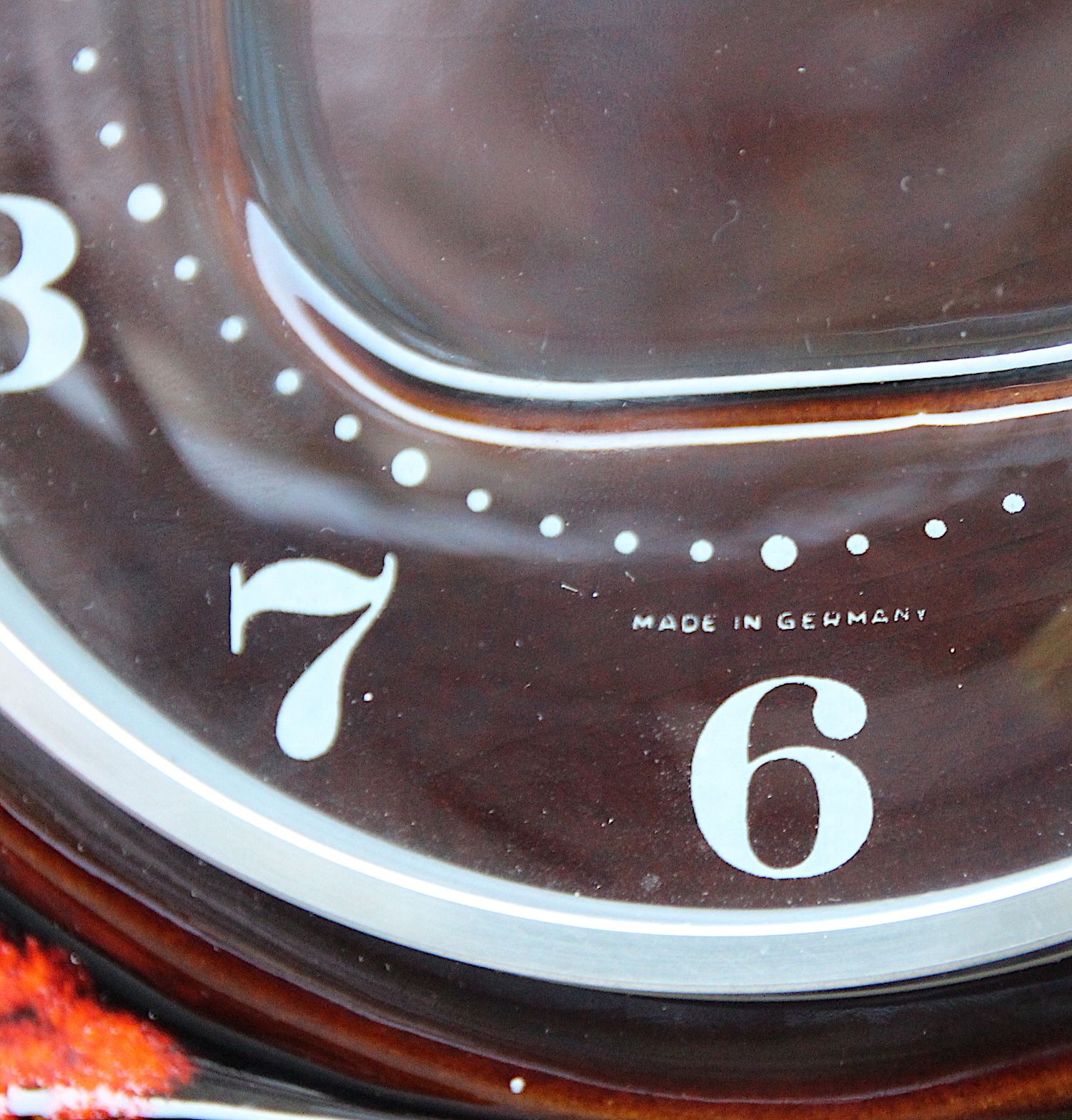 Home Decor 1970s Fat Lava West German Vintage  Wall Clock. Fully Guaranteed photo