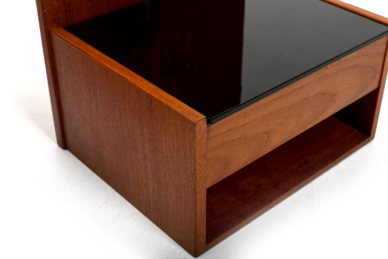 Pair Teak Hanging Bedside Tables By Hans Wegner For Getama photo buy